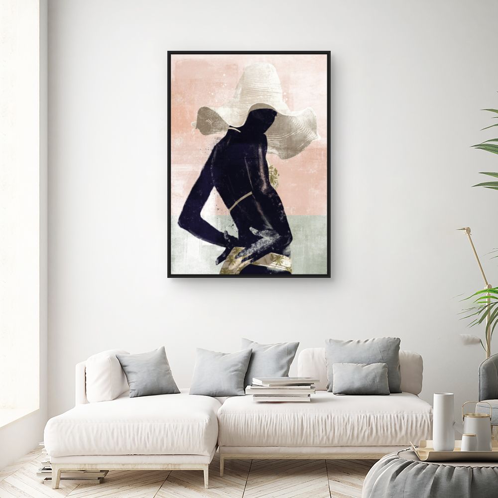 Tableau Femme élégante silhouette