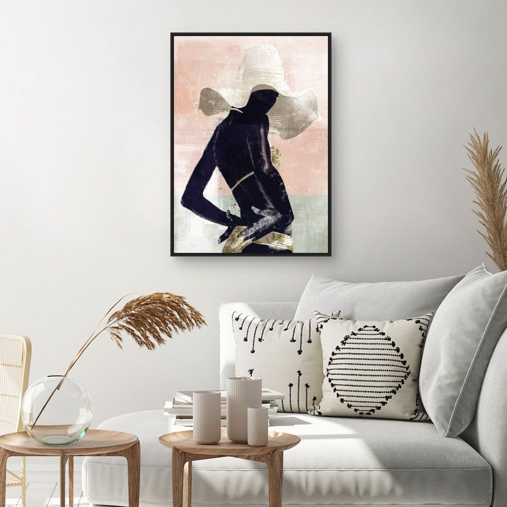 Tableau Femme élégante silhouette