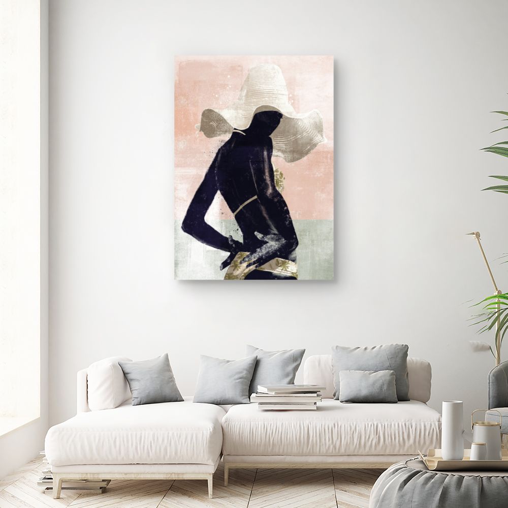 Tableau Femme élégante silhouette