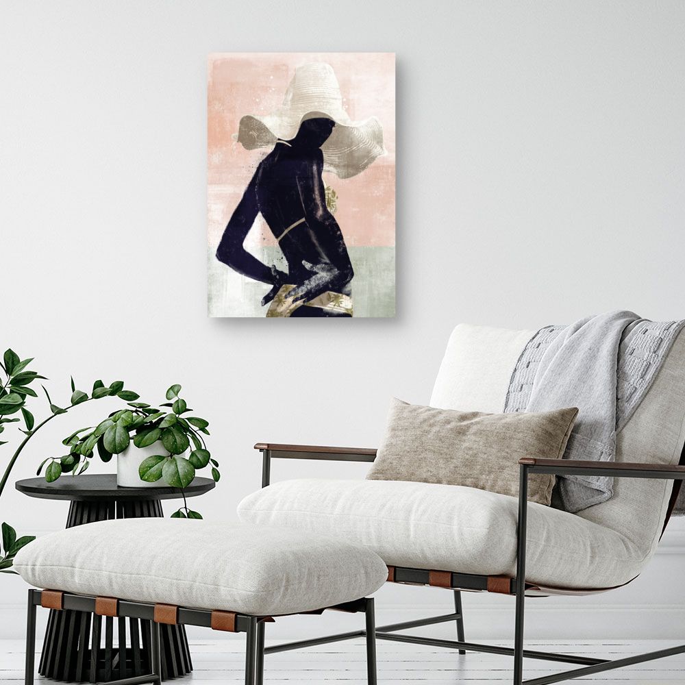 Tableau Femme élégante silhouette