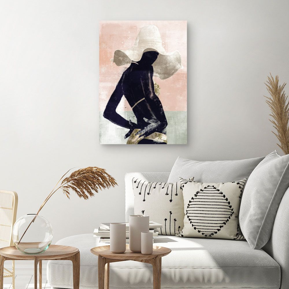 Tableau Femme élégante silhouette