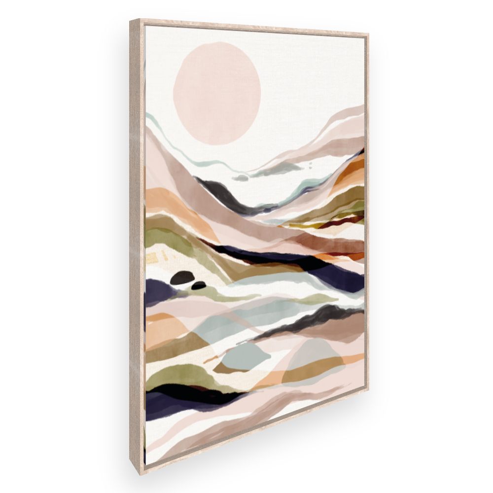 Toile Paysage abstrait moderne