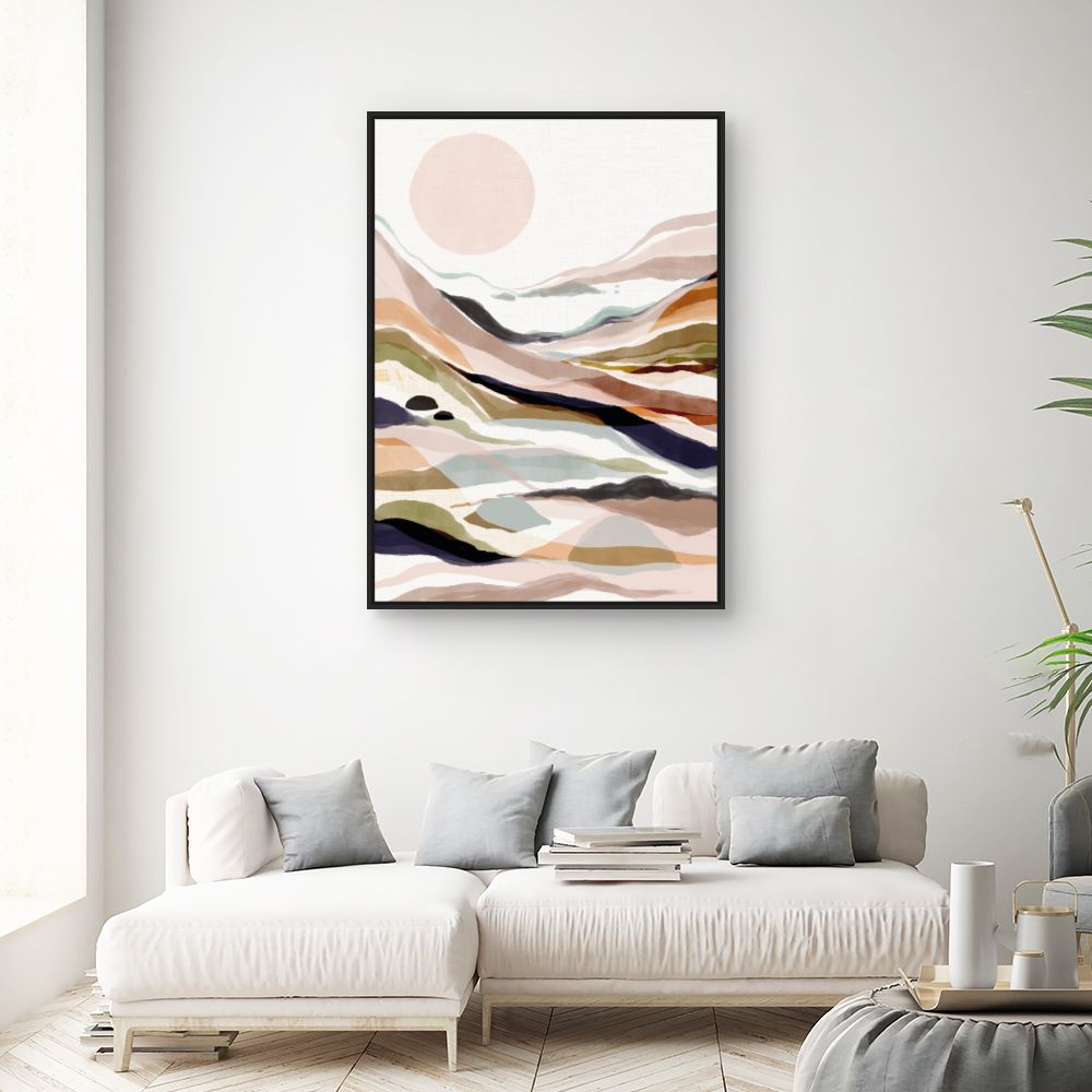 Tableau Paysage abstrait moderne