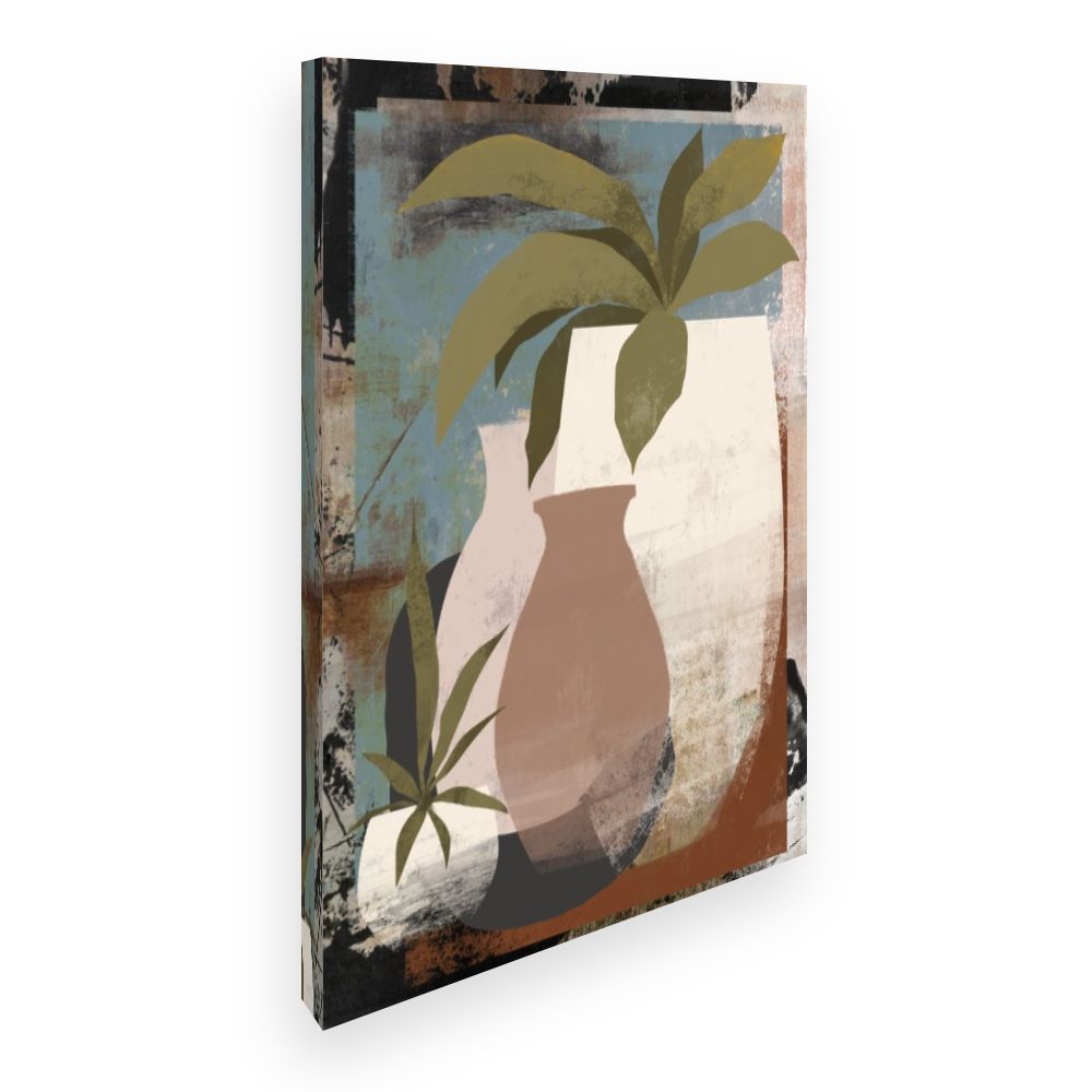 Toile Vases feuillus