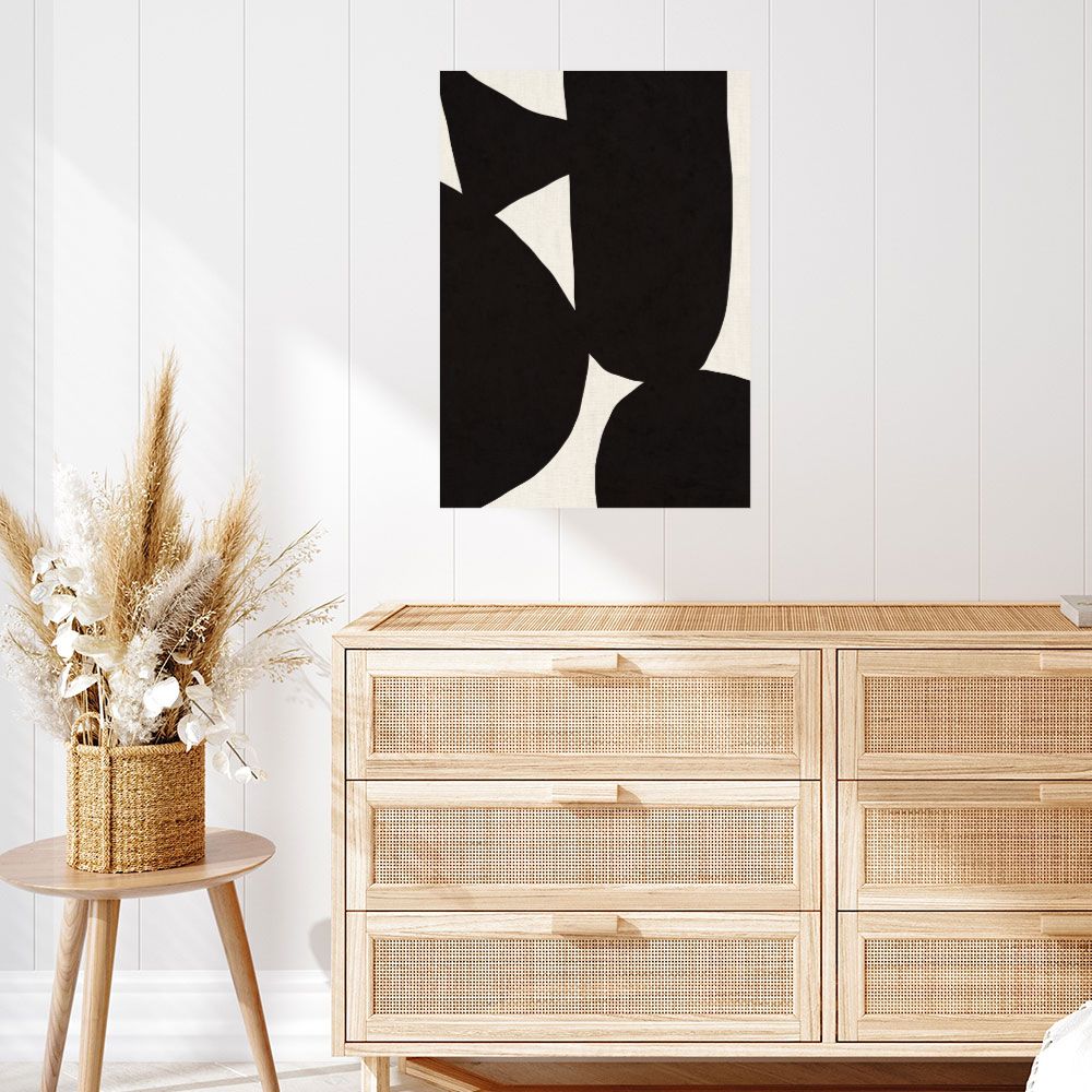 Affiche Formes abstraites intrigantes