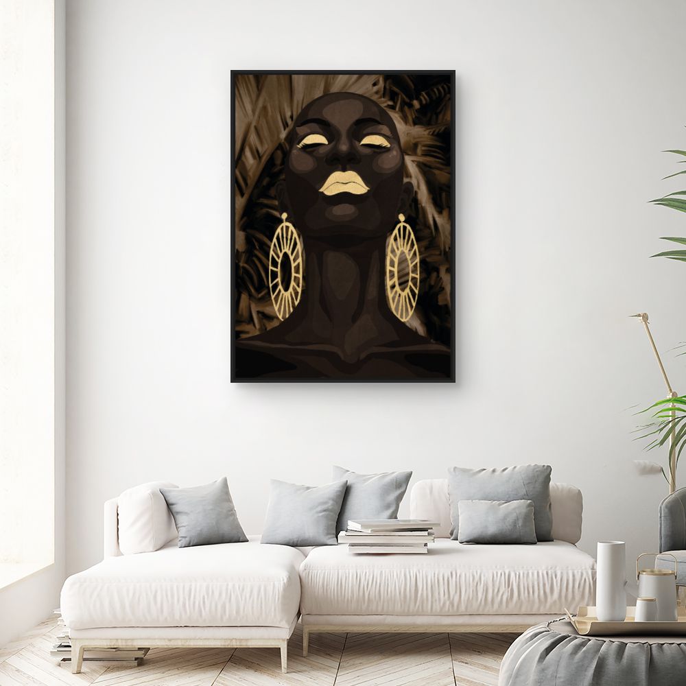 Tableau Élégance dorée