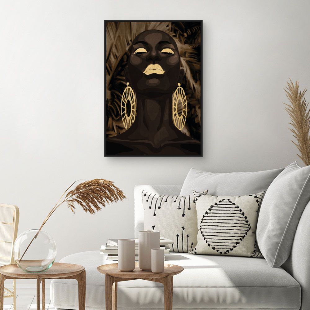 Tableau Élégance dorée