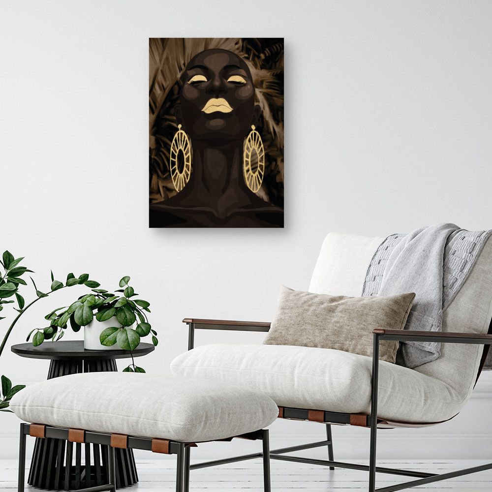 Tableau Élégance dorée