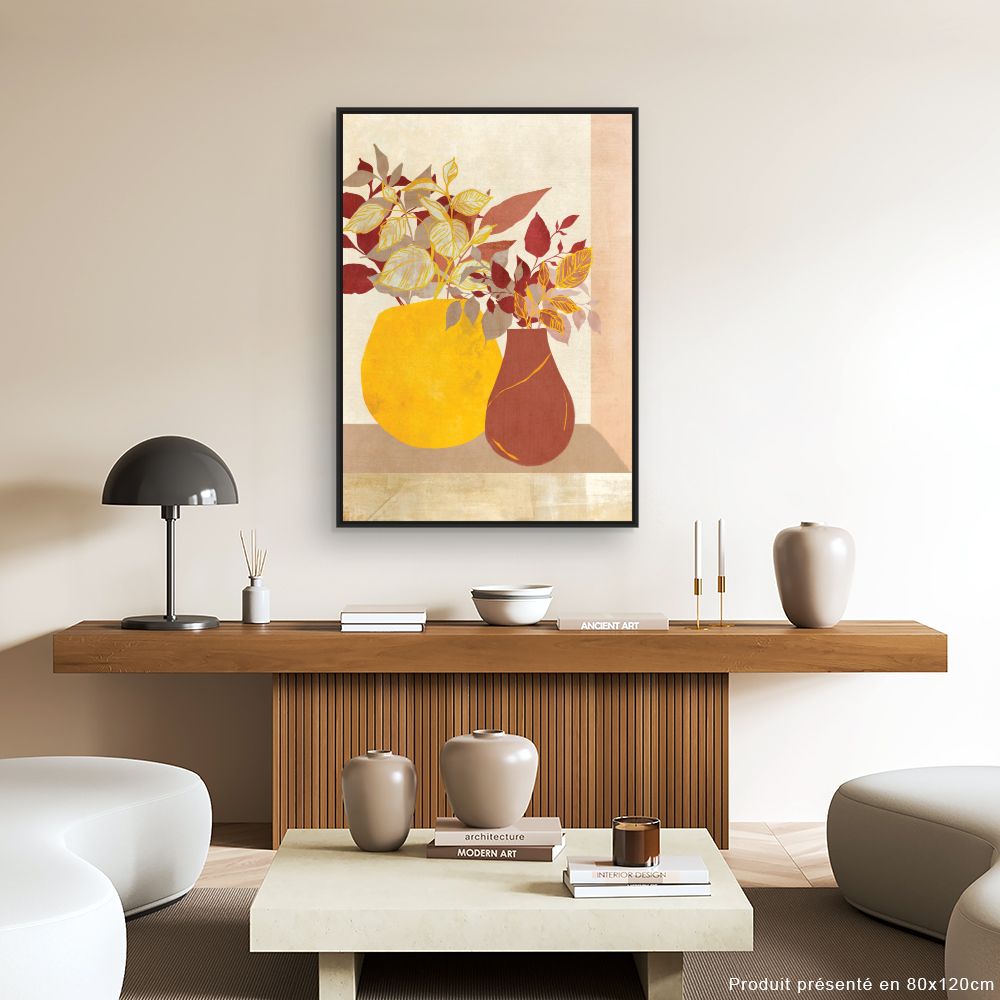 Tableau Vases colorés