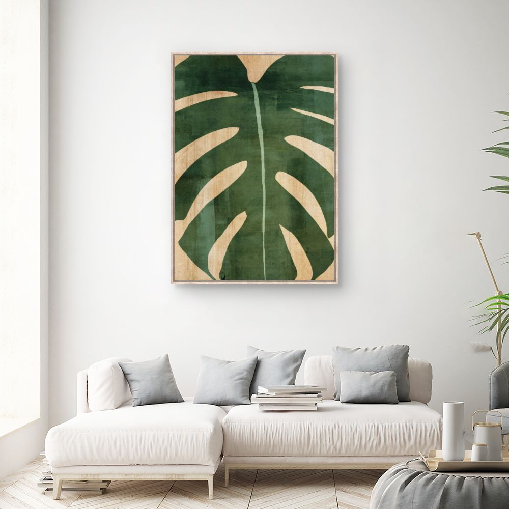 Tableau Feuille tropicale élégante