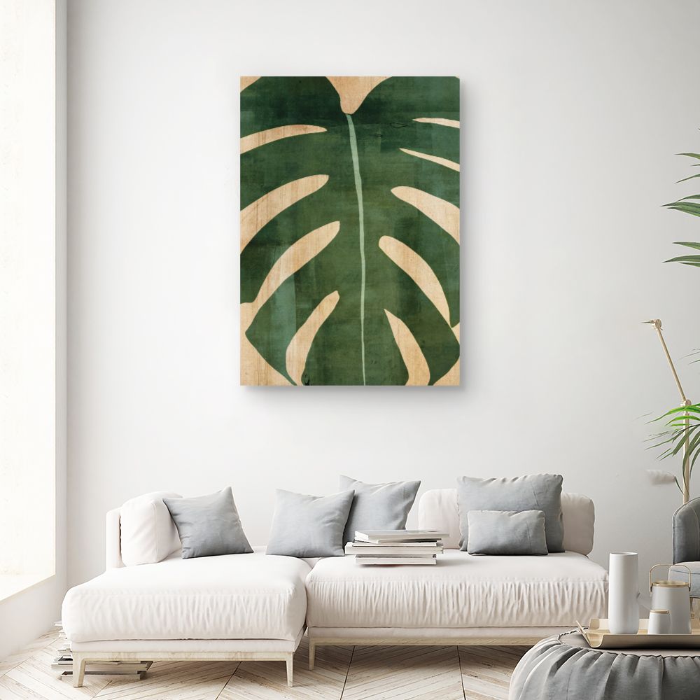 Tableau Feuille tropicale élégante