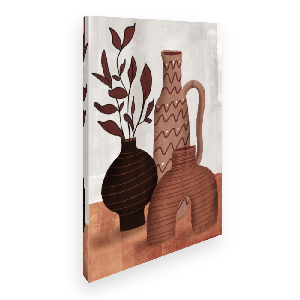 Toile Vases élégants