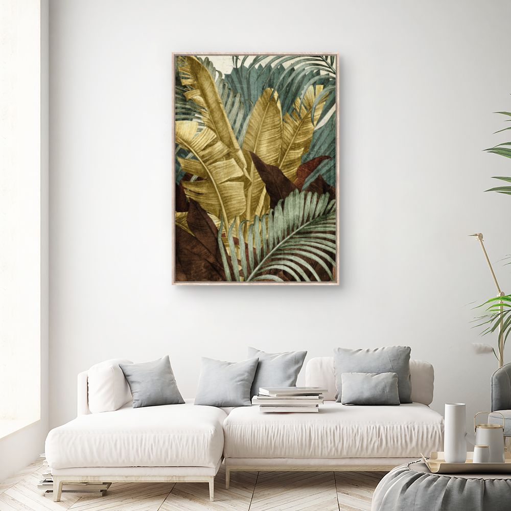Tableau Feuillage exotique