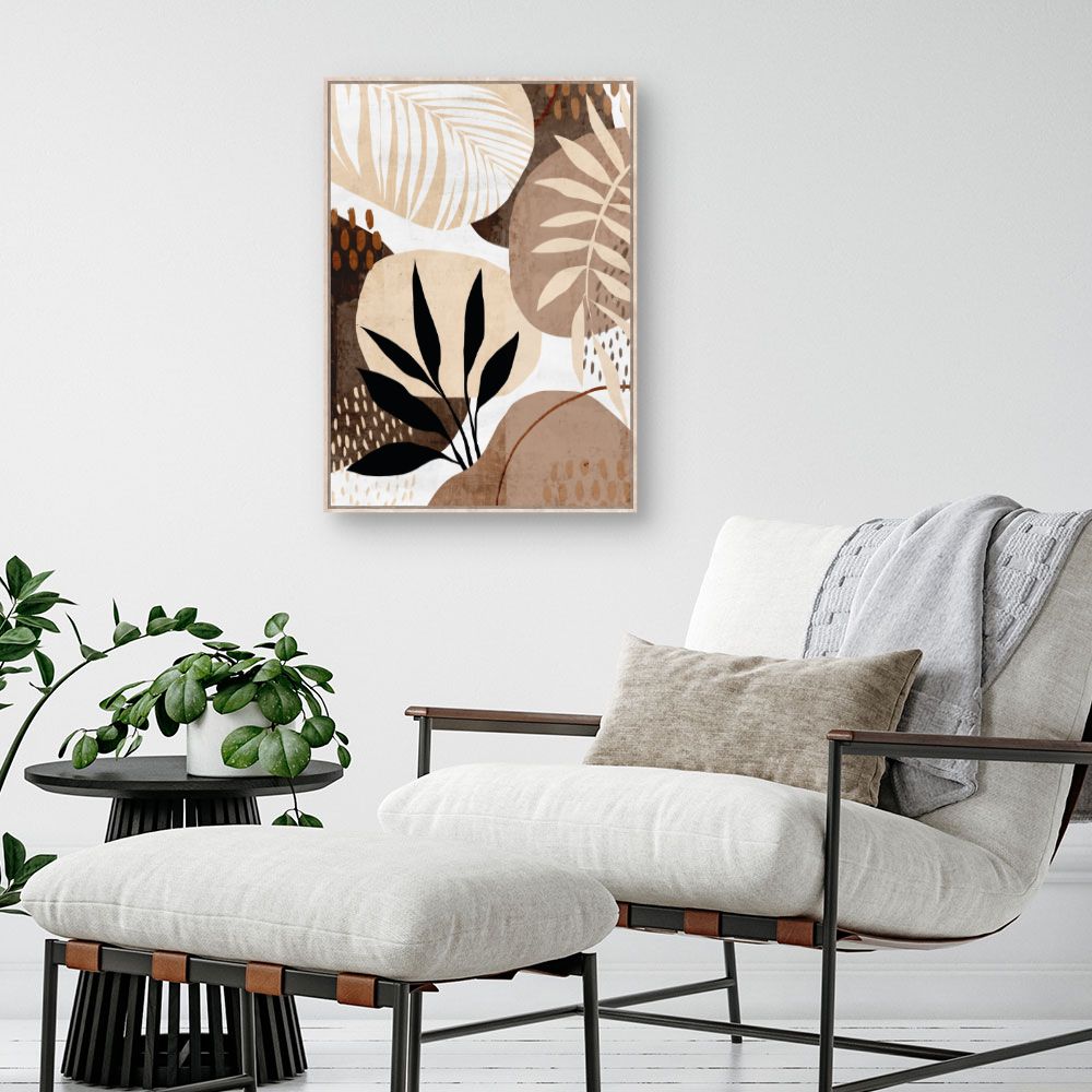 Tableau Feuilles abstraites