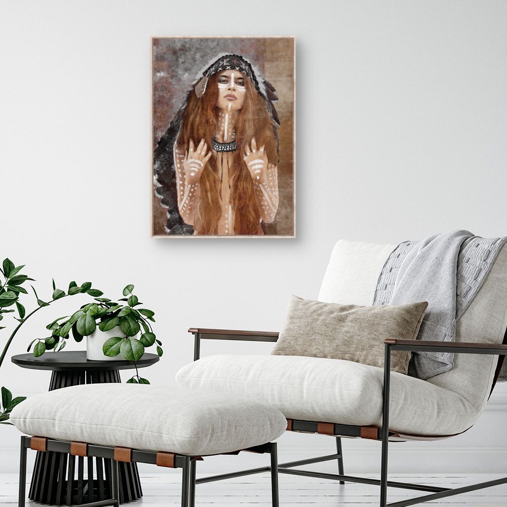 Tableau Beauté ethnique captivante