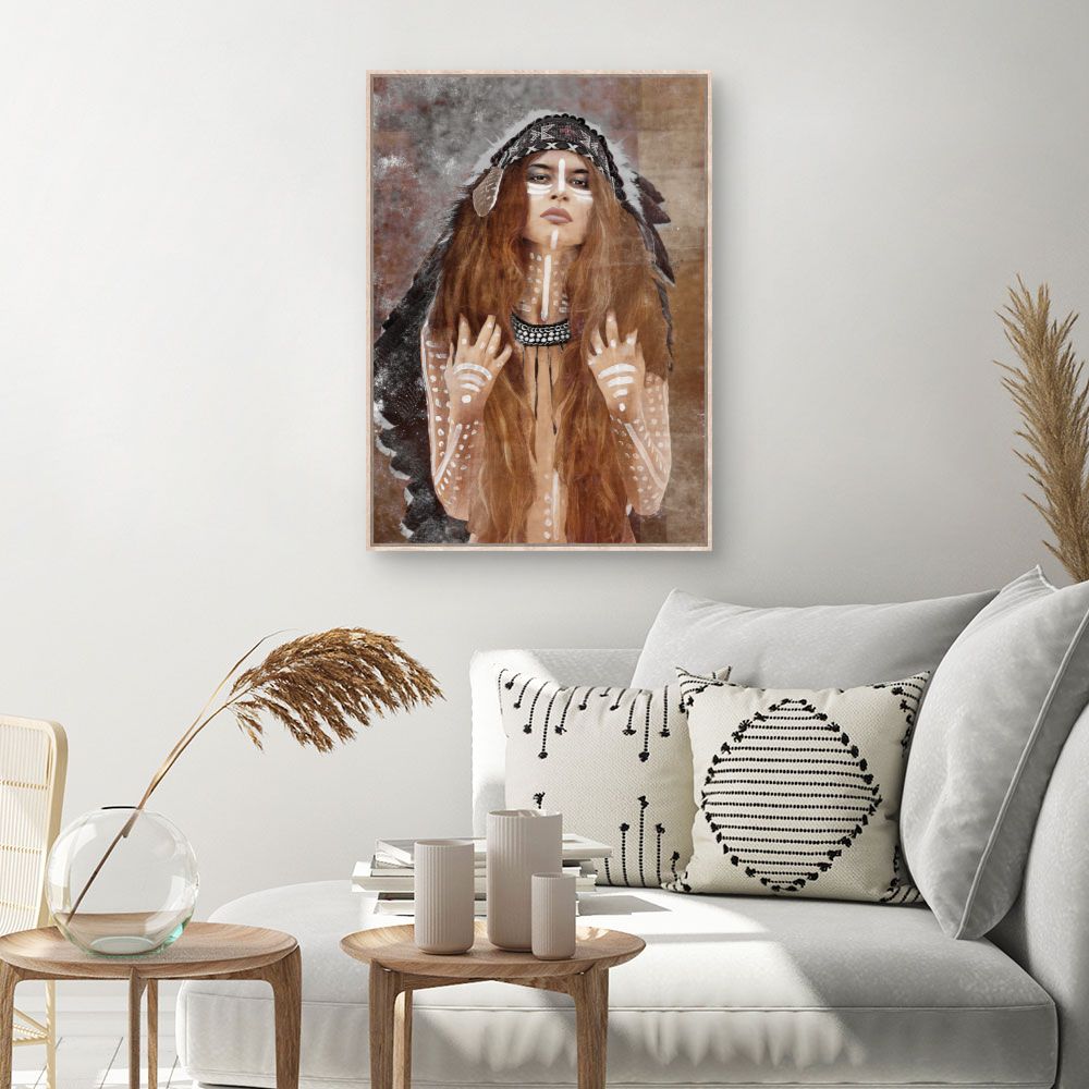 Tableau Beauté ethnique captivante