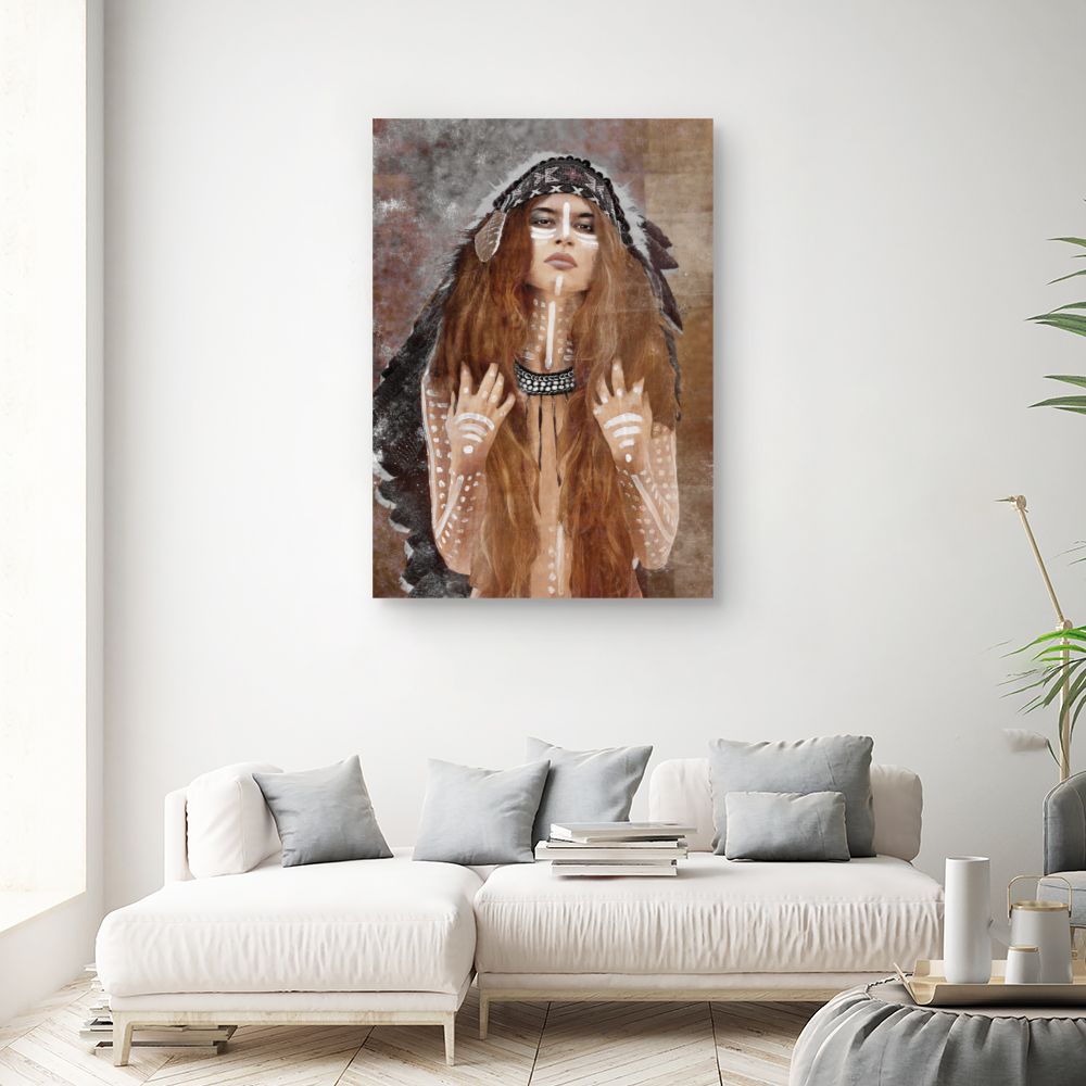 Tableau Beauté ethnique captivante