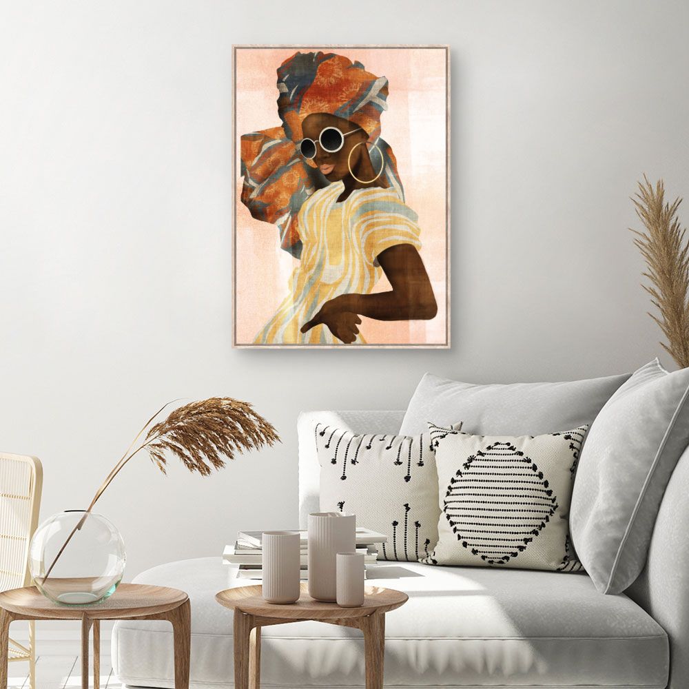 Tableau Élégance vibrante