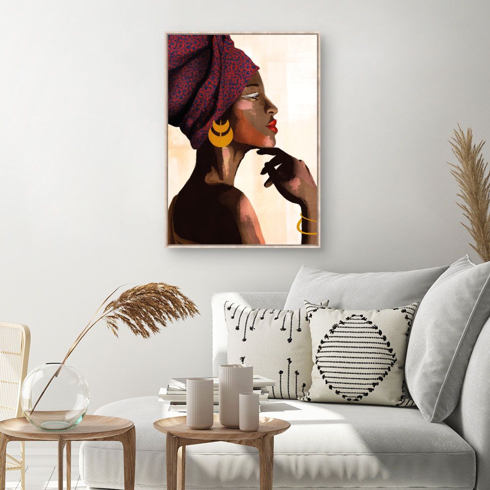 Tableau Élégance africaine