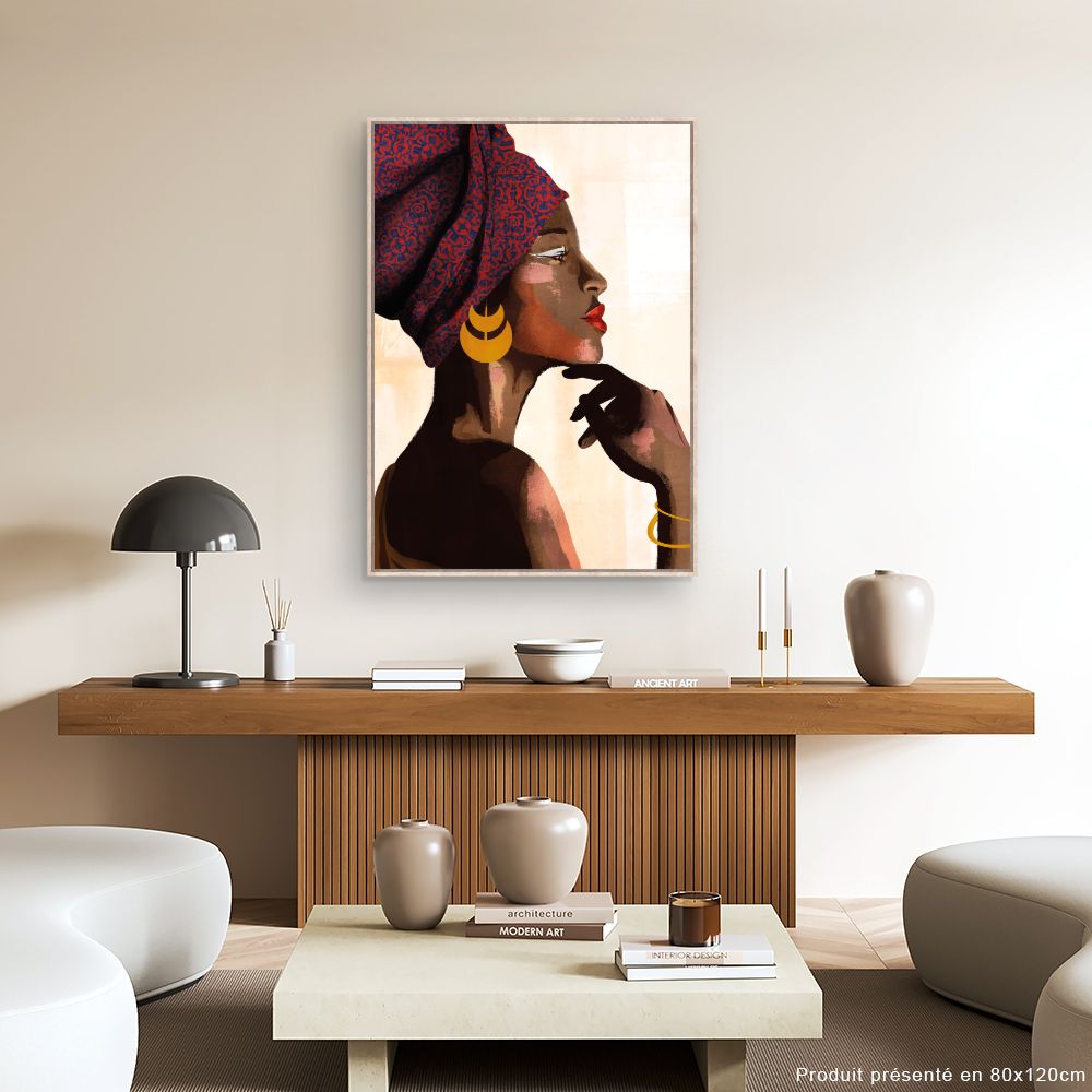 Tableau Élégance africaine