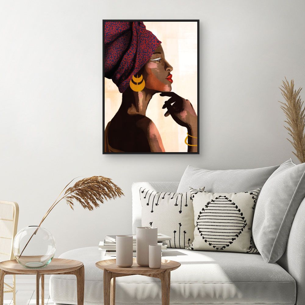 Tableau Élégance africaine
