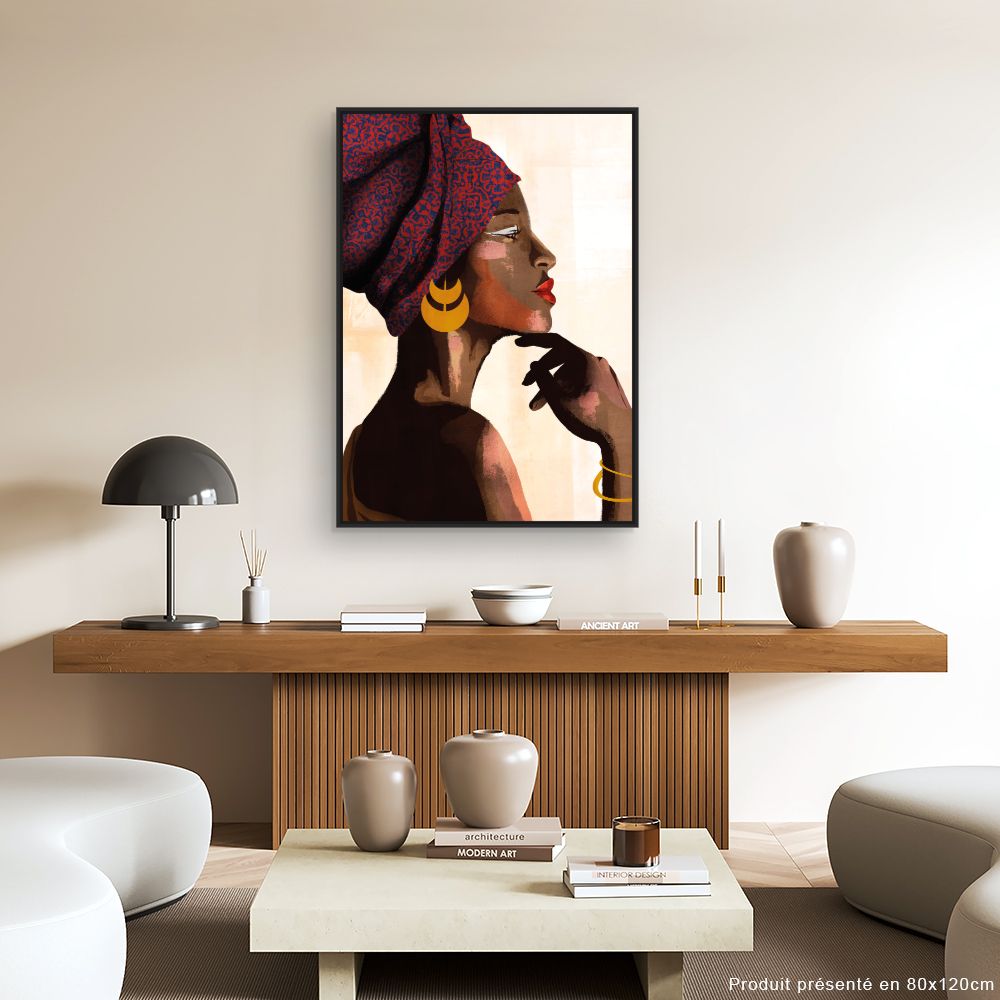 Tableau Élégance africaine