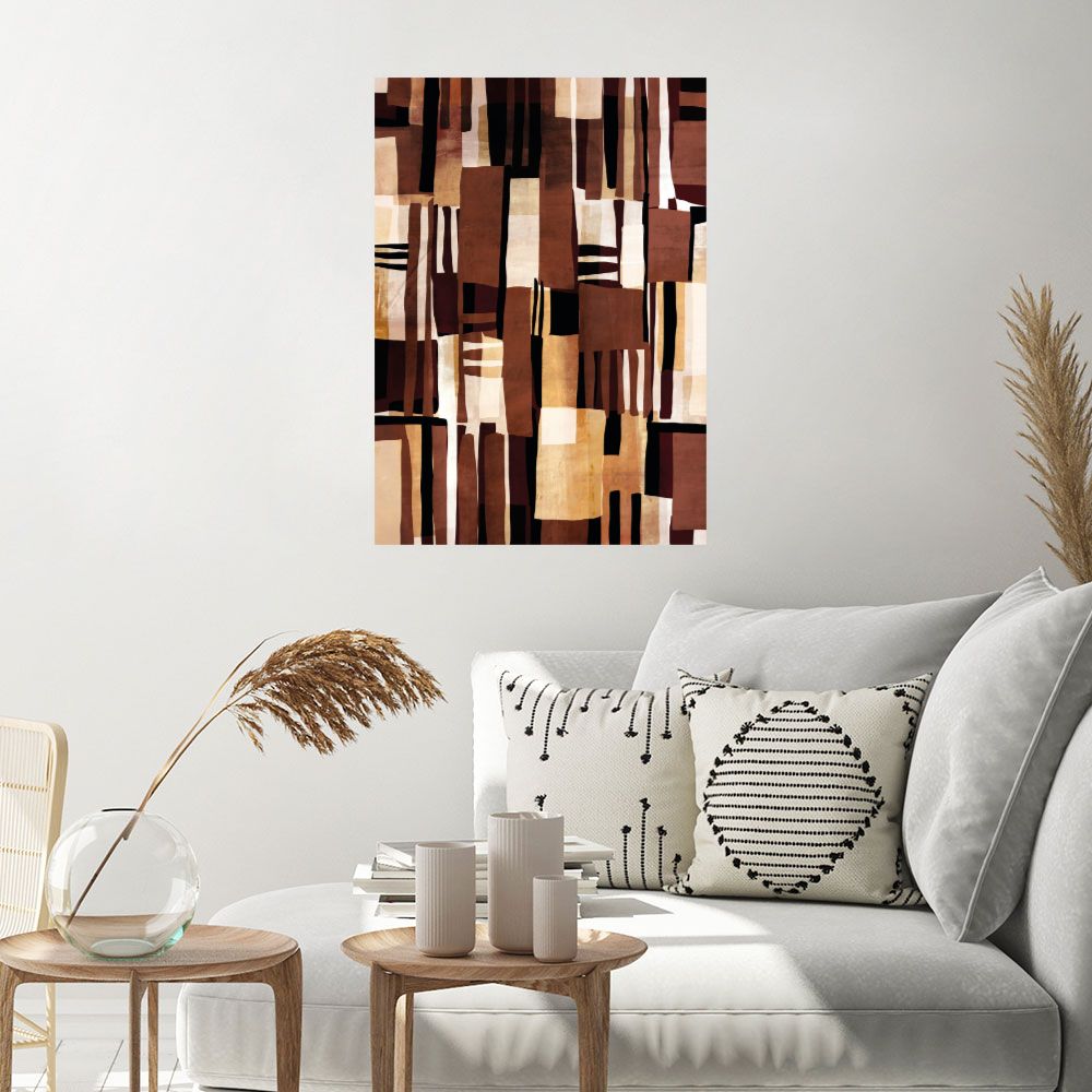 Affiche Motifs graphiques abstraits