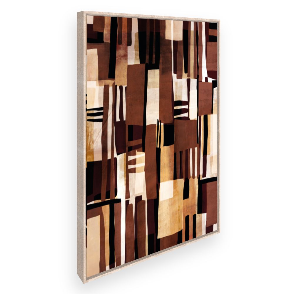 Toile Motifs abstraits chaleureux