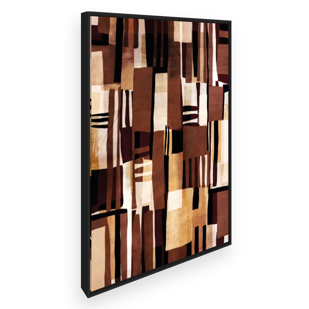 Toile Motifs abstraits chaleureux