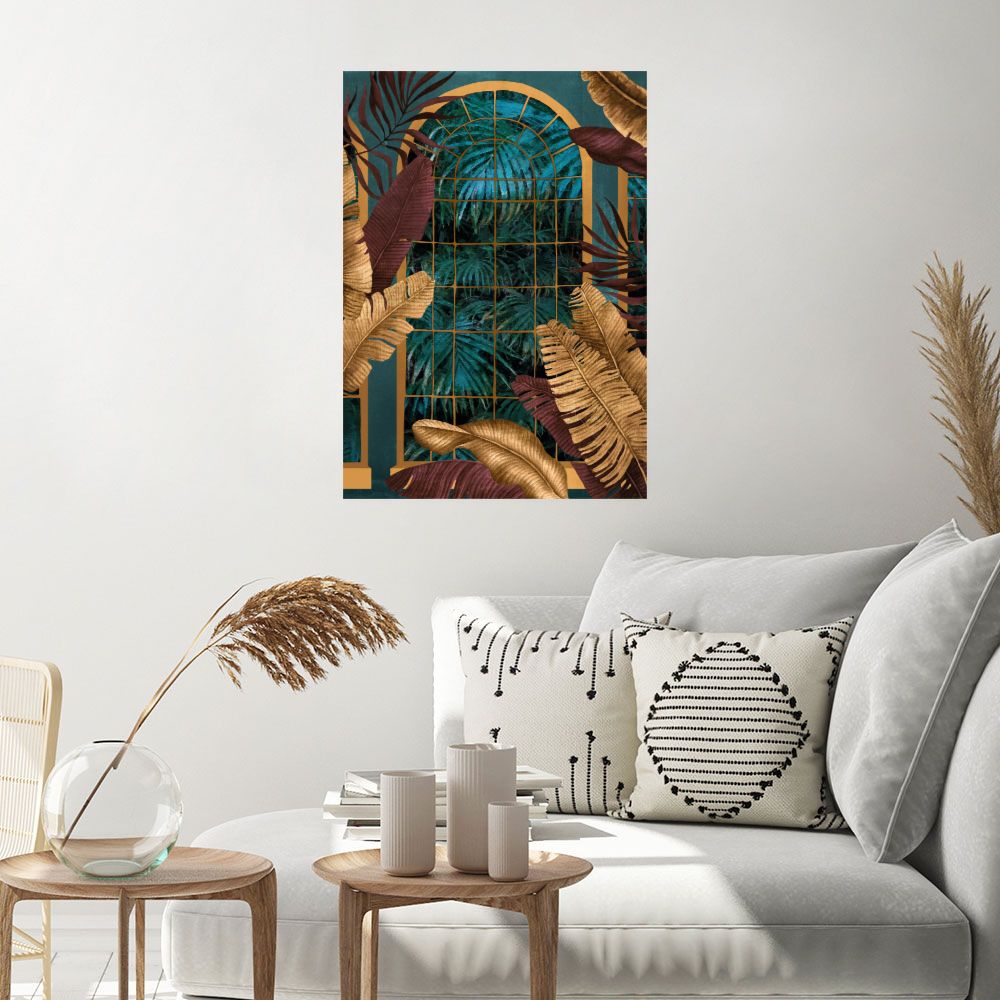 Affiche Feuilles luxuriantes