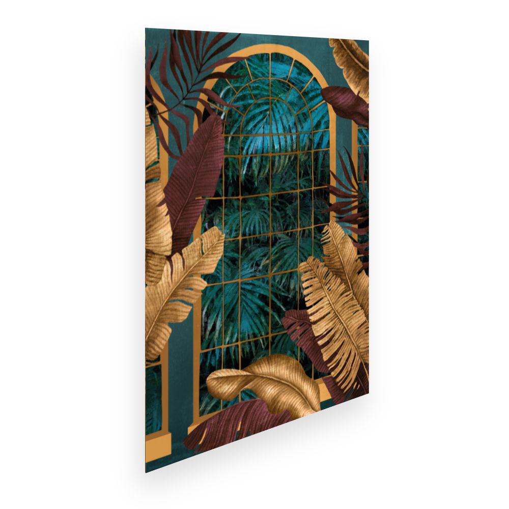 Affiche Feuilles luxuriantes