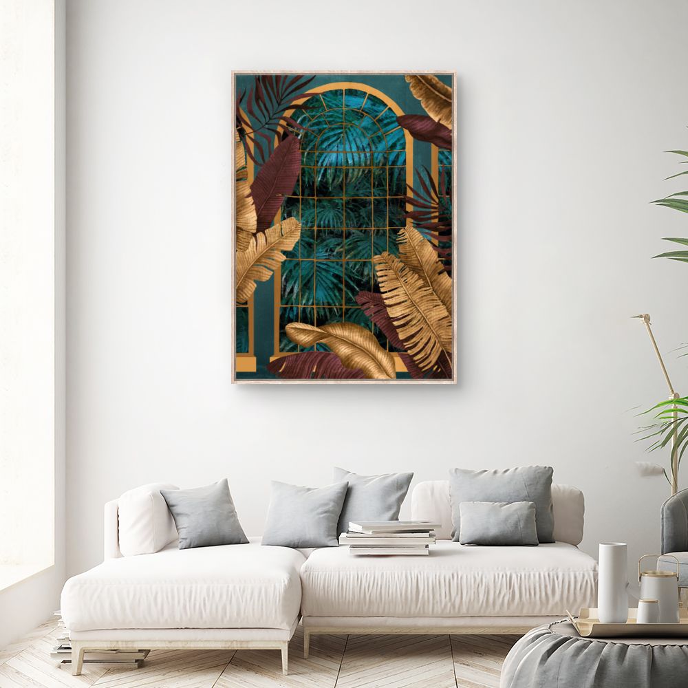 Tableau Fenêtre exotique