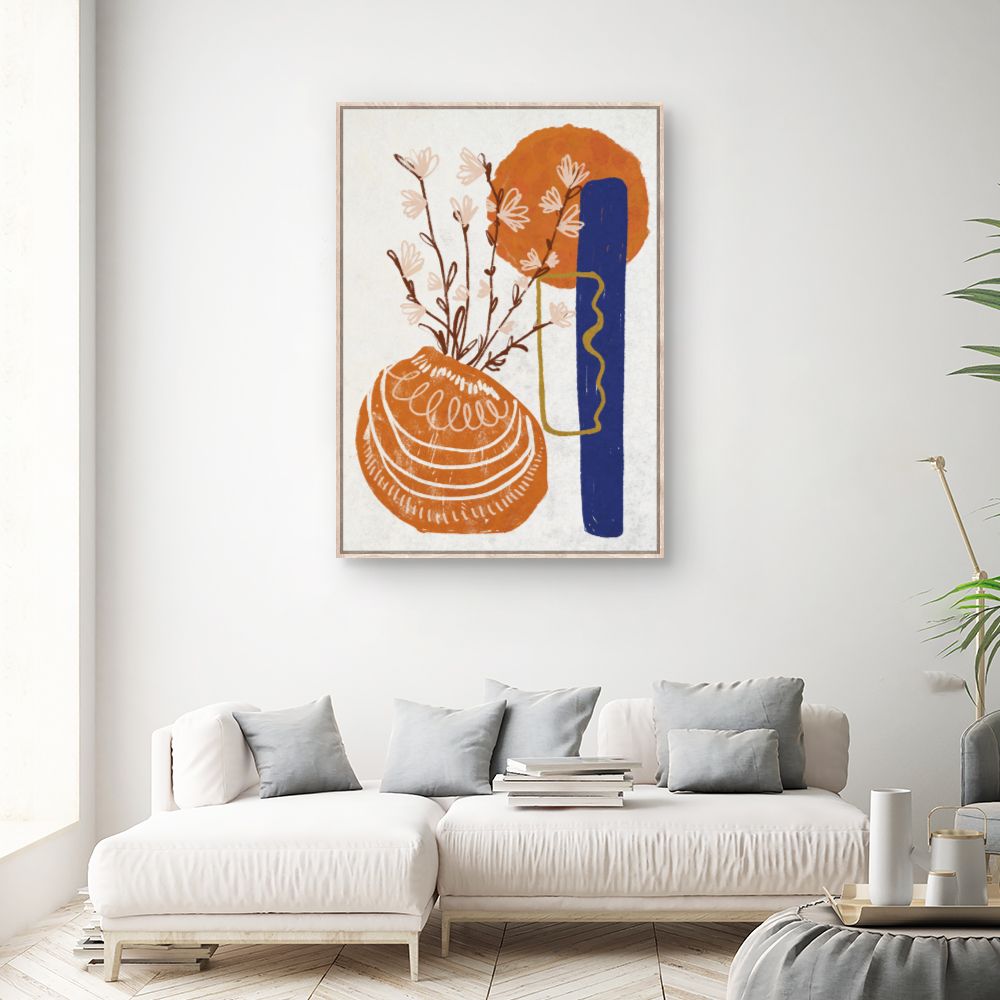 Tableau Fleurs et vase