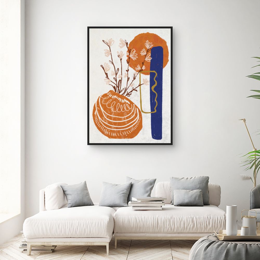 Tableau Fleurs et vase