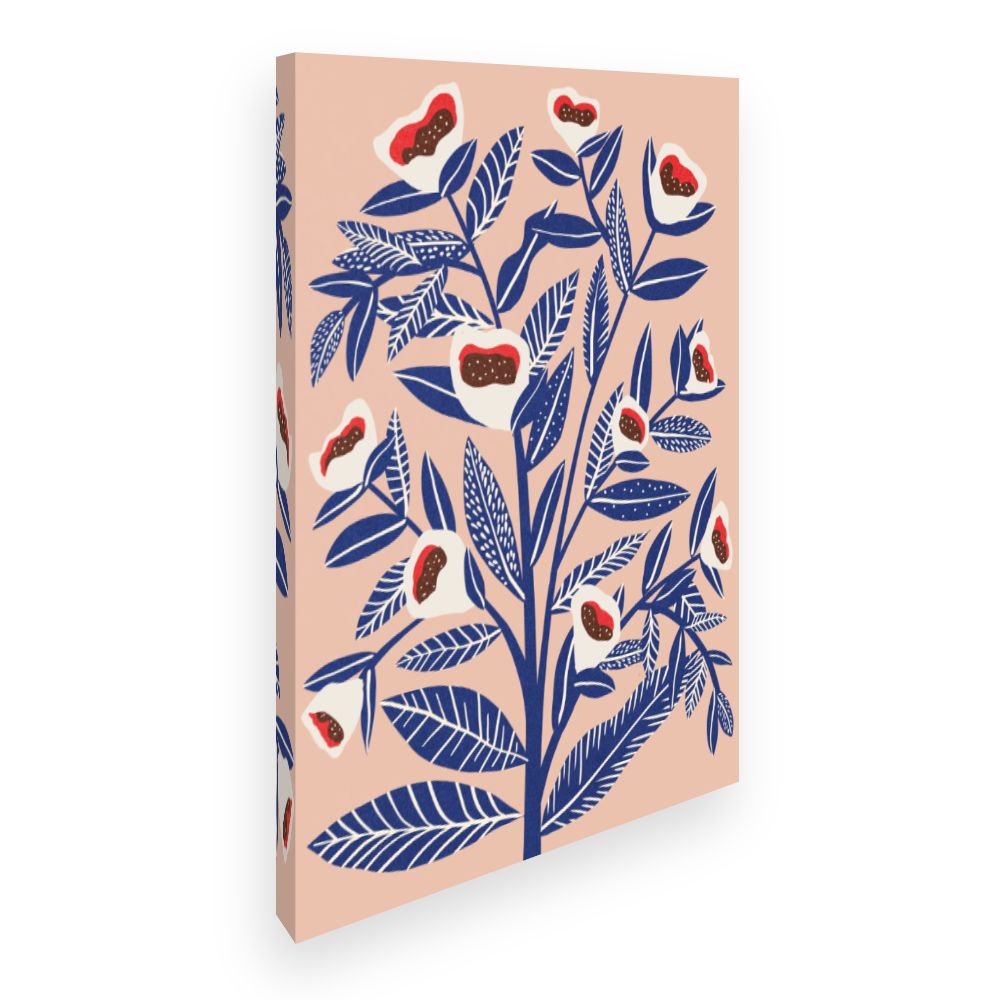 Toile Fleurs exotiques
