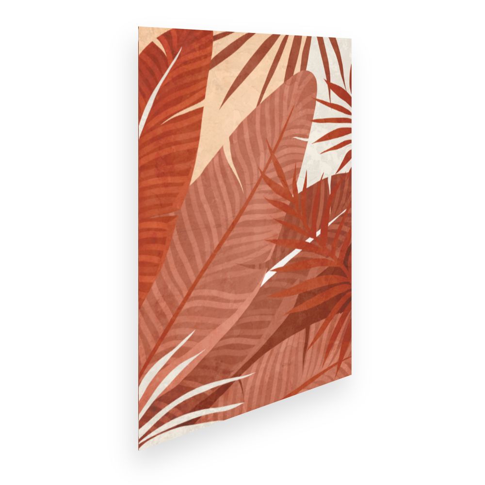Affiche Feuillage tropical élégant