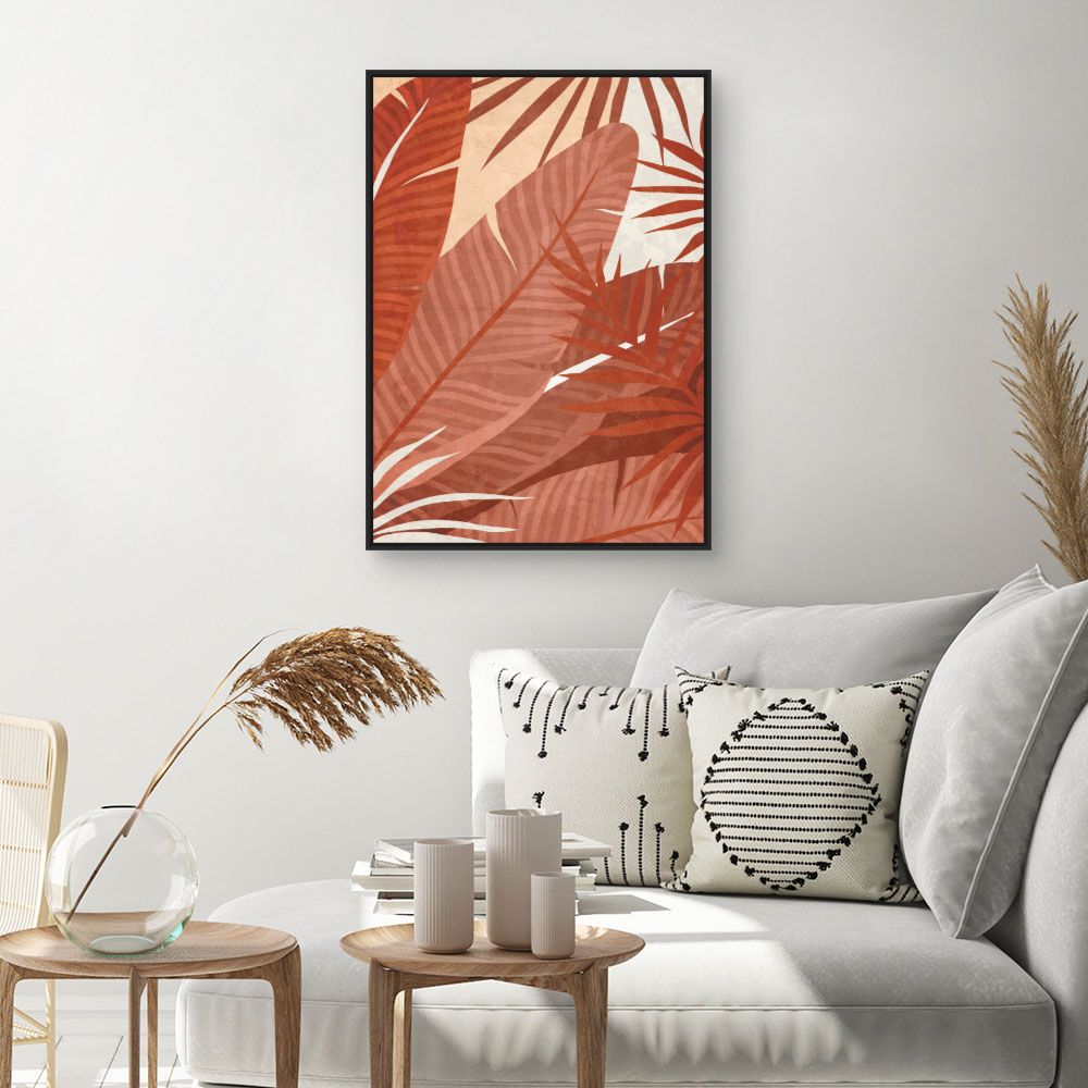 Tableau Feuilles tropicales élégantes
