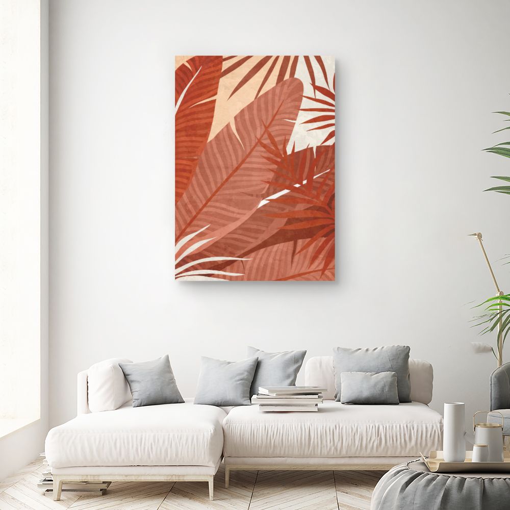 Tableau Feuilles tropicales élégantes