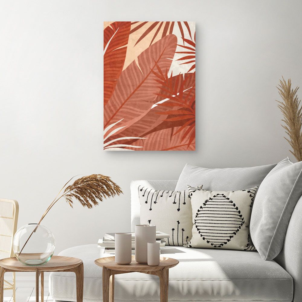 Tableau Feuilles tropicales élégantes