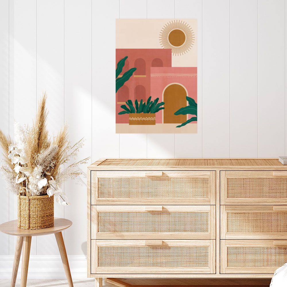 Affiche Oasis moderne