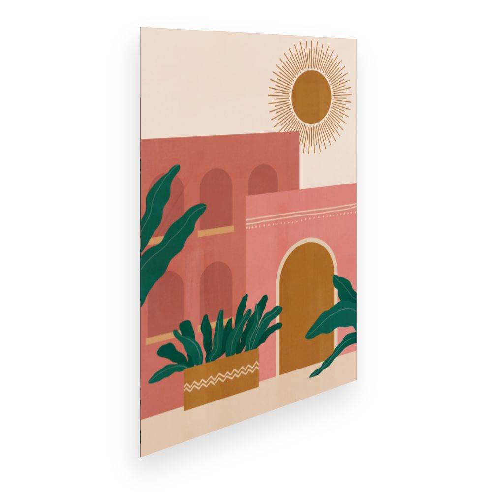 Affiche Oasis moderne