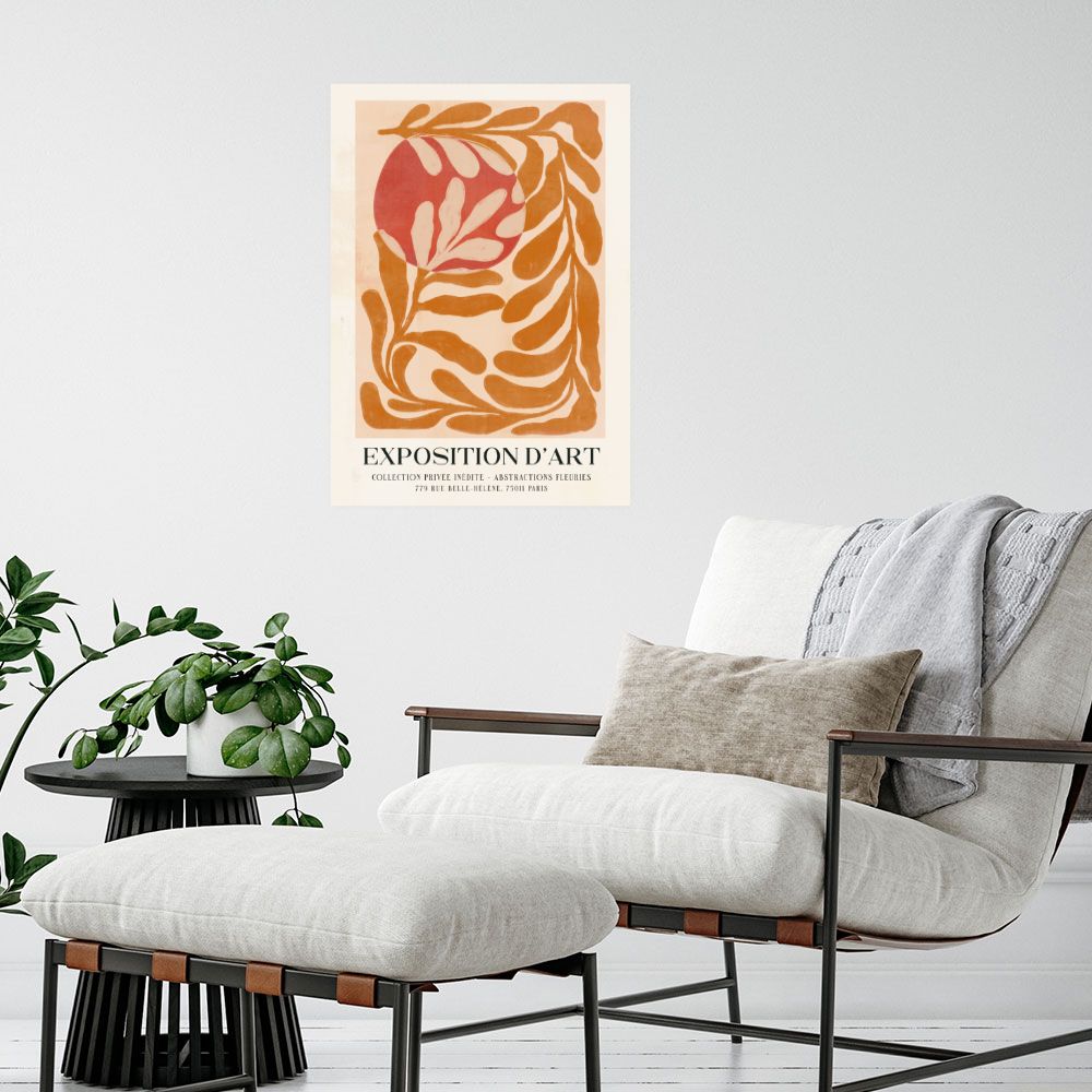 Affiche Abstractions fleuries