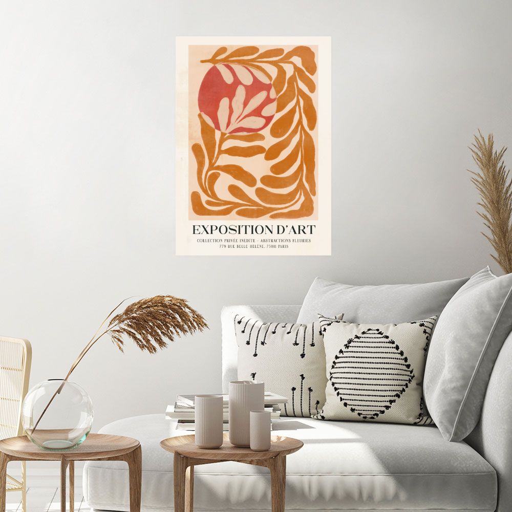 Affiche Abstractions fleuries