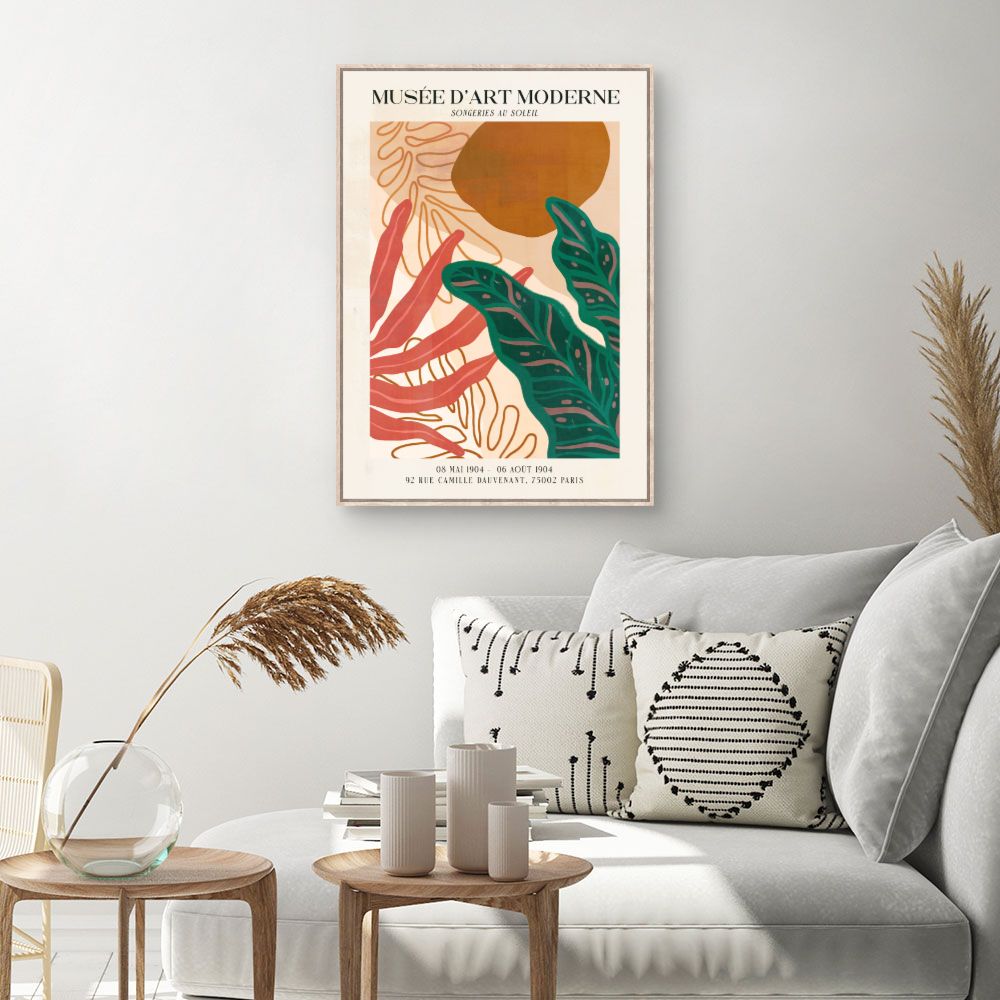 Tableau Fleurs exotiques