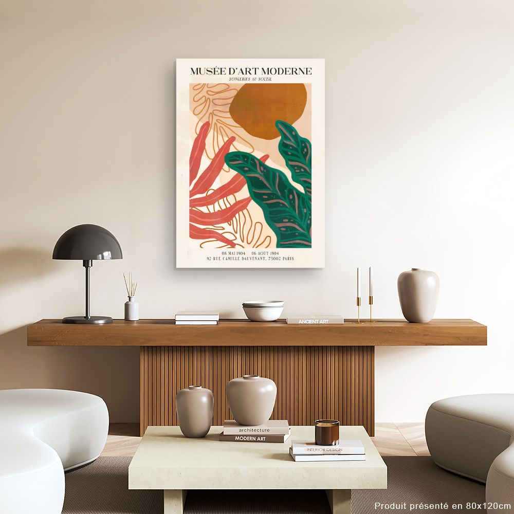 Tableau Fleurs exotiques