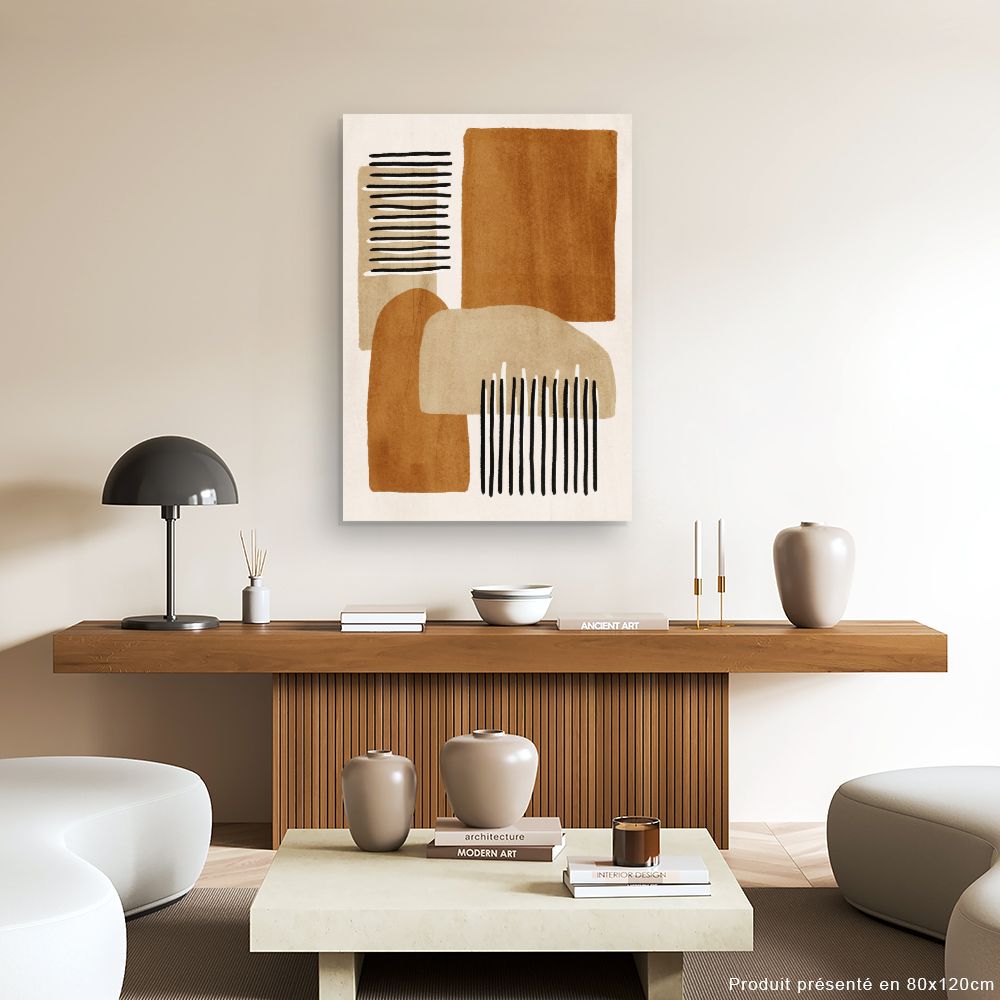 Tableau Formes abstraites modernes