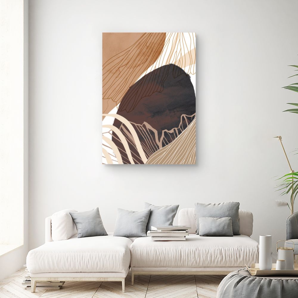 Tableau Abstrait organique