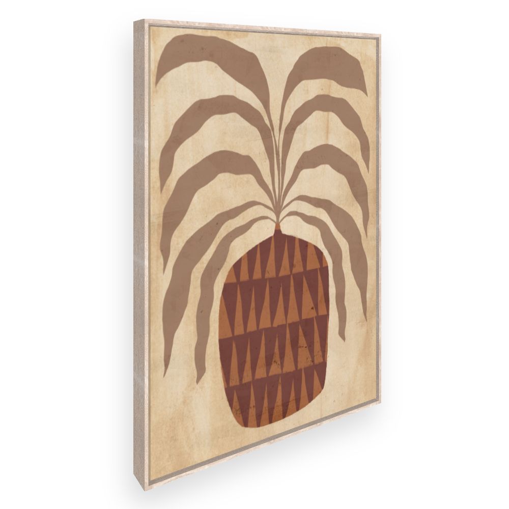 Toile Palme graphique