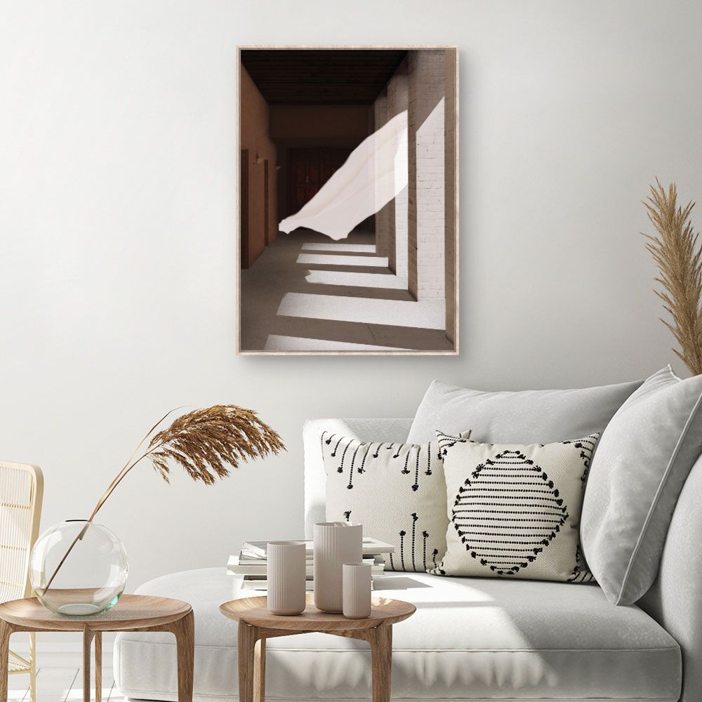 Tableau Voile en lumière