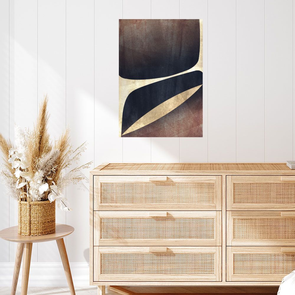 Affiche Formes abstraites élégantes